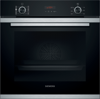 SIEMENS HR274ABS0 - iQ300 POWERLINE BACKOFEN, SCHWARZ/EDELSTAHL, DAMPFUNTERSTÜTZUNG, PYROLYSE